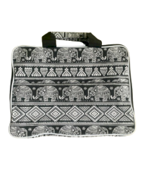 Padded Laptop Bag (Elepants Motiff) 33x24x3cm