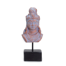 Lucky Java Princess on Stand - Blue Copper