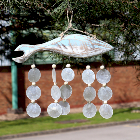 Bluewash Fish Carving and Natural Copis Drop