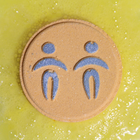 Box of 2 Zodiac Bath Fizzers with Horoscope - Gemini