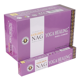 12x 15g Golden Nag - Yoga Healing