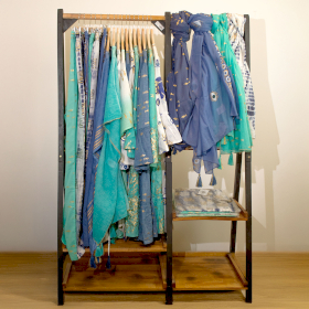 Kaftans, Dresses, Lounge Pants Starter Set with Free Parios & Clothes Rack