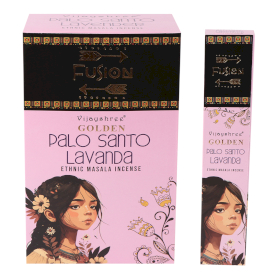 12x 15g Golden Palo Santo and Lavender Incense Sticks