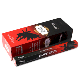 6x Aromatika Charcoal Free Hex Incense - Black Magic