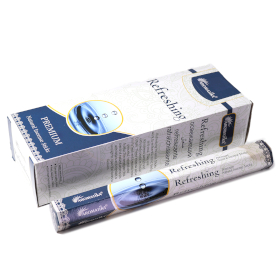 6x Aromatika Charcoal Free Hex Incense - Refreshing