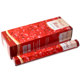 6x Aromatika Charcoal Free Hex Incense - Rose