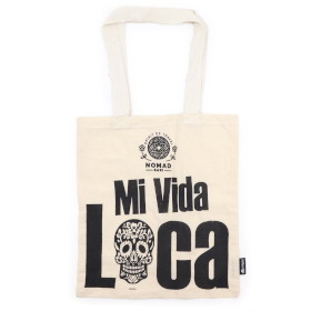 10x Iconic Basic Tote Bag - Mi Vida Loca - Natural 4oz