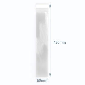 500x Poly-Prop Bags 420x60mm Reseal
