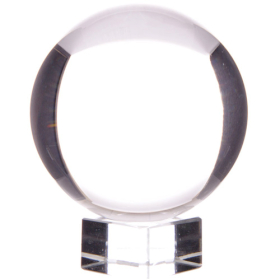 Crystal Ball on Stand 200mm  - Imperfect Pieces