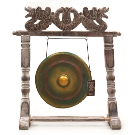 Medium Gong in Stand - 35cm - Greenwash
