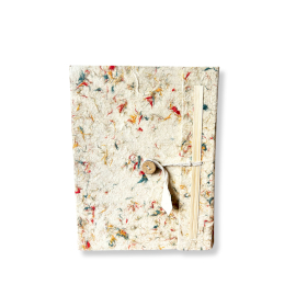 Med Lokta Mixed Colour Cotton Notebook 15x12cm) - 45 Pages