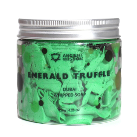 3x Dubai Whipped Cream Soap - Emerald Truffle 120g