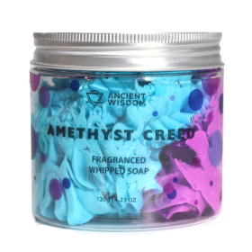 3x Amethyst Creed Whipped Cream Soap 120g