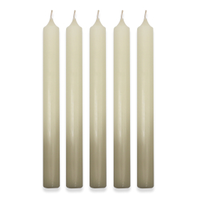 100x Ivory Dinner Candle