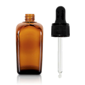 88x 30ml Amber Glass Alchemist Bottle with Pipette