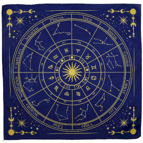 Tarot Reading Cloth - Zodiac (75x75cm)