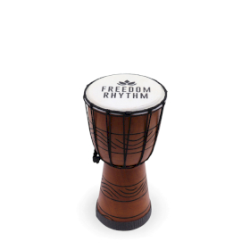 Small Pro Djembe Drum - Freedom Rhythm (high) - Small 30cm (15cm Diia)