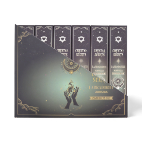 12x Labradorite Crystal Scents Smudge Incense - Arruda