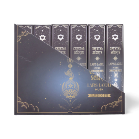 12x Lapis Crystal Scents Smudge Incense - Musk