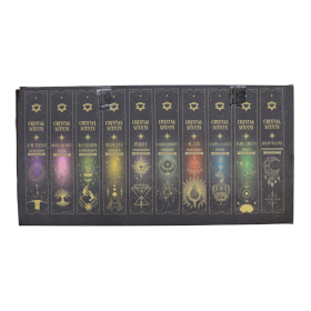 Starter Set of 60 Crystal Scents Smudge Incense