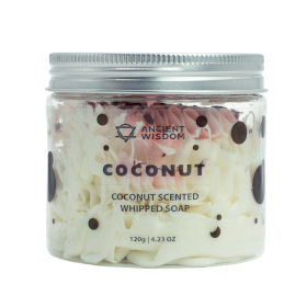 3x Coconut Whipped Soap 120g