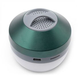 Campiing Hanging Light and Mini Speaker - Green