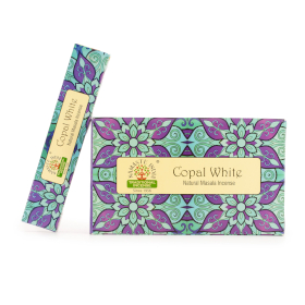 12x Namaste Mandala Masala Incense - Copal White