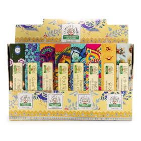 48x Namaste Mandala Masala Incense Display Pack (6x8 Fragrance) (09-16)