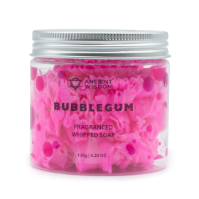 3x Bubblegum Whipped Soap 120g