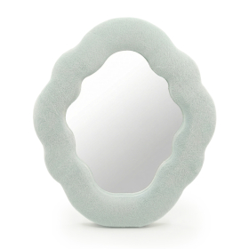 Soft Squiggly Mirror - Cloud - Cloud Blue - 28x24cm