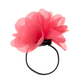 100x Chiffon Scent Rings - Pink