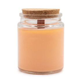 6x Unlabeled Woodwick Soy Candle - Woodland Zest