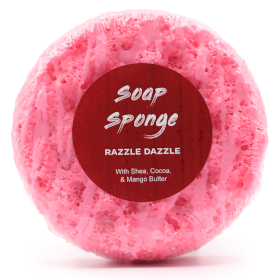 3x Razzle Dazzle Triple Butter Soap Sponge