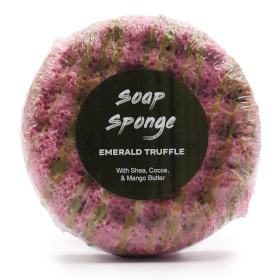 3x Emerald Truffle Triple Butter Soap Sponge