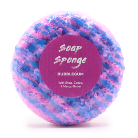 3x Bubblegum Triple Butter Soap Sponge
