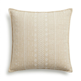 2x Lux Comfort Cushion Cover - Soft Stone- 45x45cm