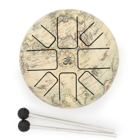 Low Med Happy Drum Atlas - 15x7cm