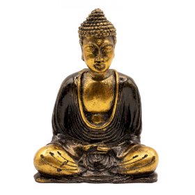 Black & Gold Buddha - Medium