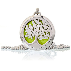 Aromatherapy Jewellery Necklace - Tree of Life 30mm