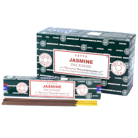 12x Satya Incense 15gm - Jasmine