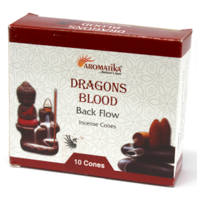 12x Aromatica Backflow Incense Cones - Dragon\'s Blood