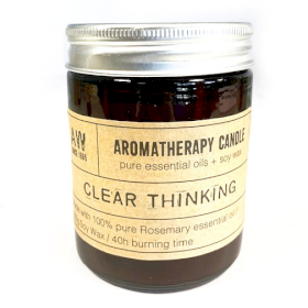 Aromatherapy Soy Candle 200g - Clear Thinking