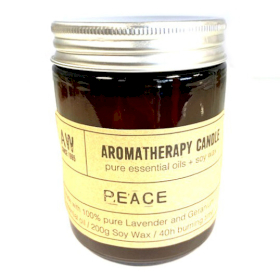 Aromatherapy Soy Candle 200g - Peace