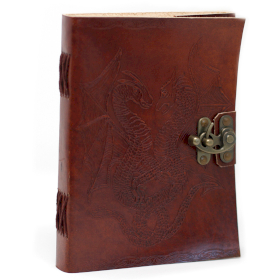 Leather Dragon Notebook  (20x15 cm)