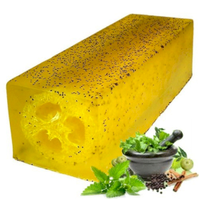 Loofah Soap - Peppermint & Herb Scrub