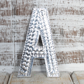 4x Sm Arty Aluminum Letters - A