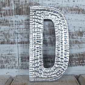 4x Sm Arty Aluminum Letters - D