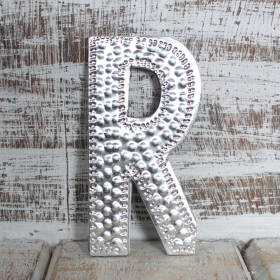 4x Sm Arty Aluminum Letters - R