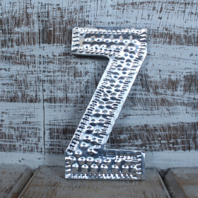 4x Sm Arty Aluminum Letters - Z