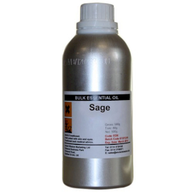 Sage  Essential Oil - Bulk - 0.5Kg